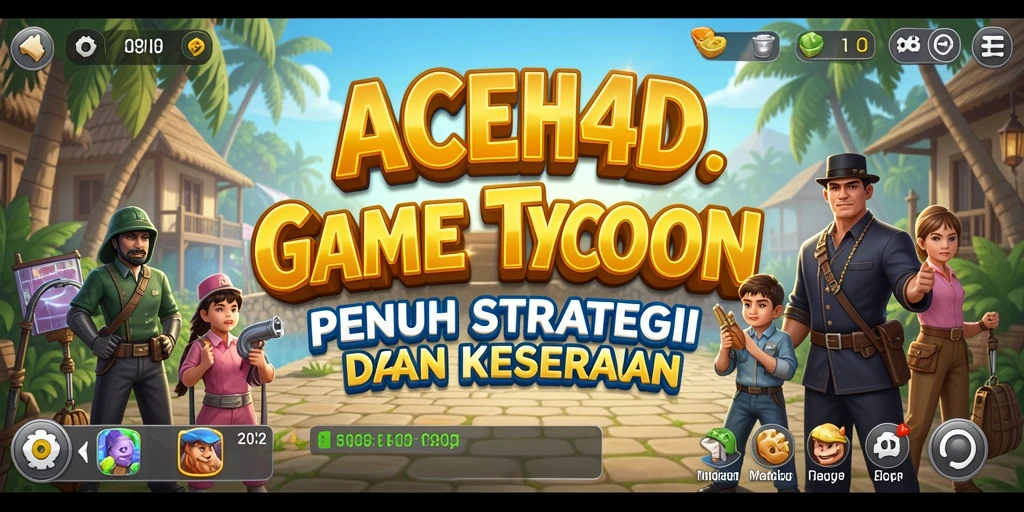Tampilan gameplay ACEH4D yang menampilkan keseruan Tycoon.