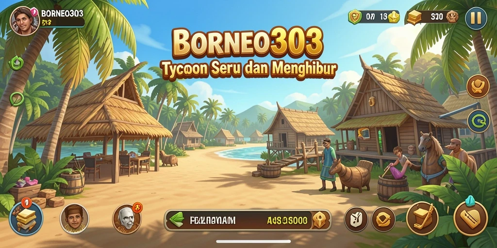 Gameplay menarik BORNEO303 yang penuh strategi Tycoon.