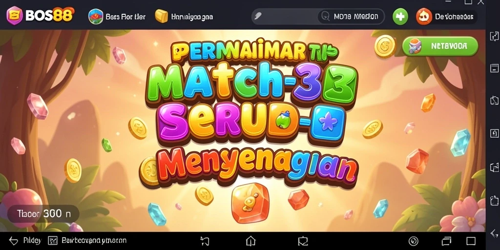 Tampilan menarik dari gameplay BOS88 yang menantang.