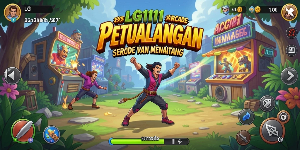 Tampilan gameplay seru dari LG111 dengan grafik menarik.