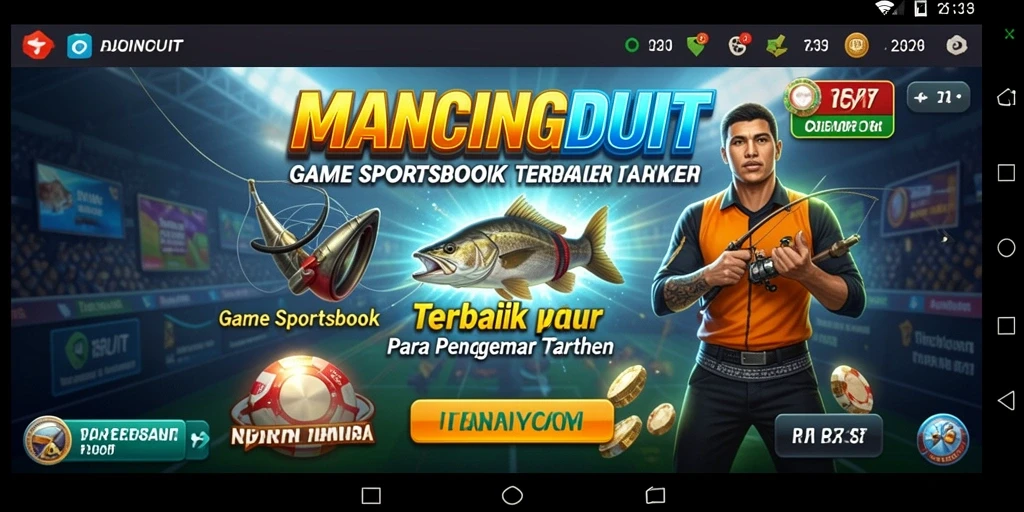Tampilan gameplay menarik dari MANCINGDUIT di layar smartphone.
