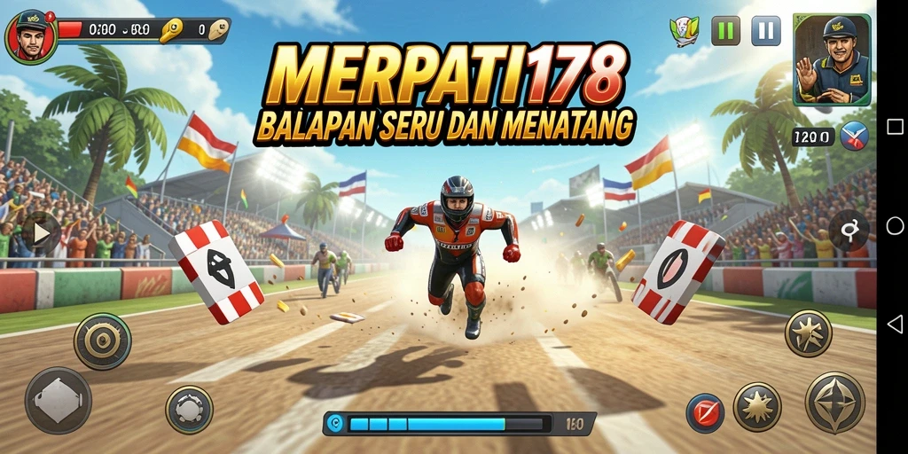 Tampilan gameplay dari MERPATI178 yang seru dan mendebarkan.