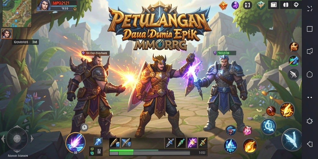 Tampilan gameplay MPO2121 yang mendebarkan dan visual menawan.