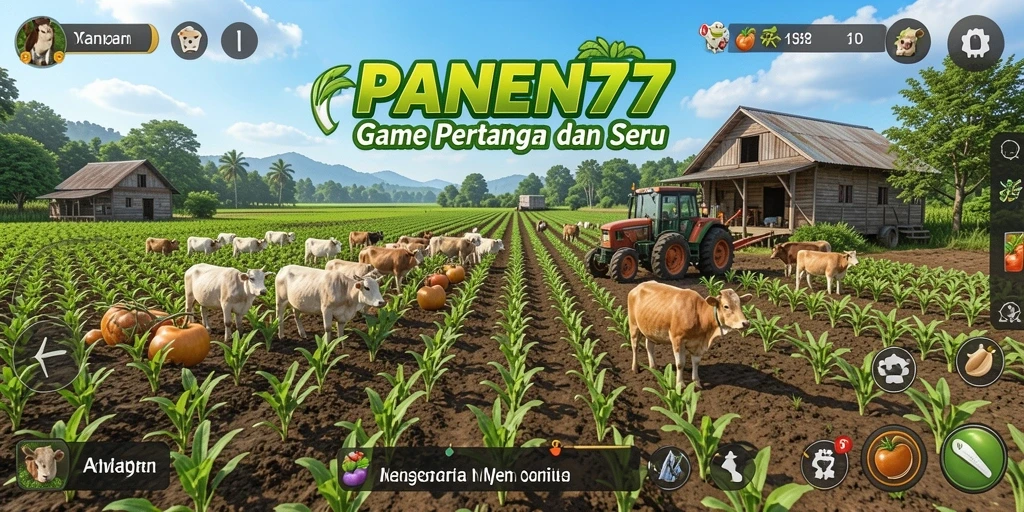 Tampilan gameplay menarik dari PANEN77 dengan grafis yang memukau.