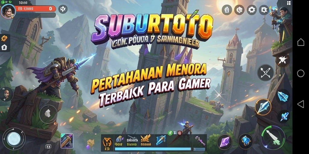 Tangkapan layar gameplay menakjubkan saat bertahan dari serangan musuh.